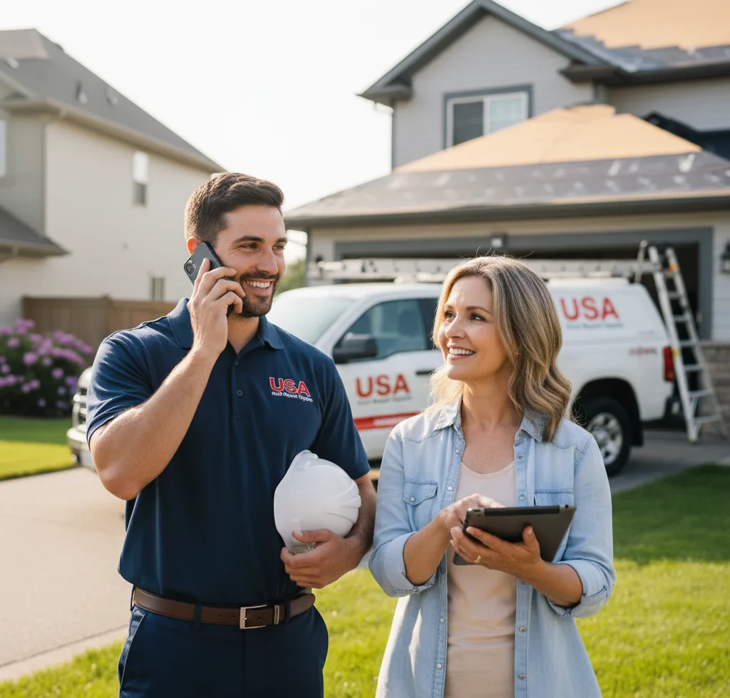 USA Roof Repair Experts customer support in New York Mills
